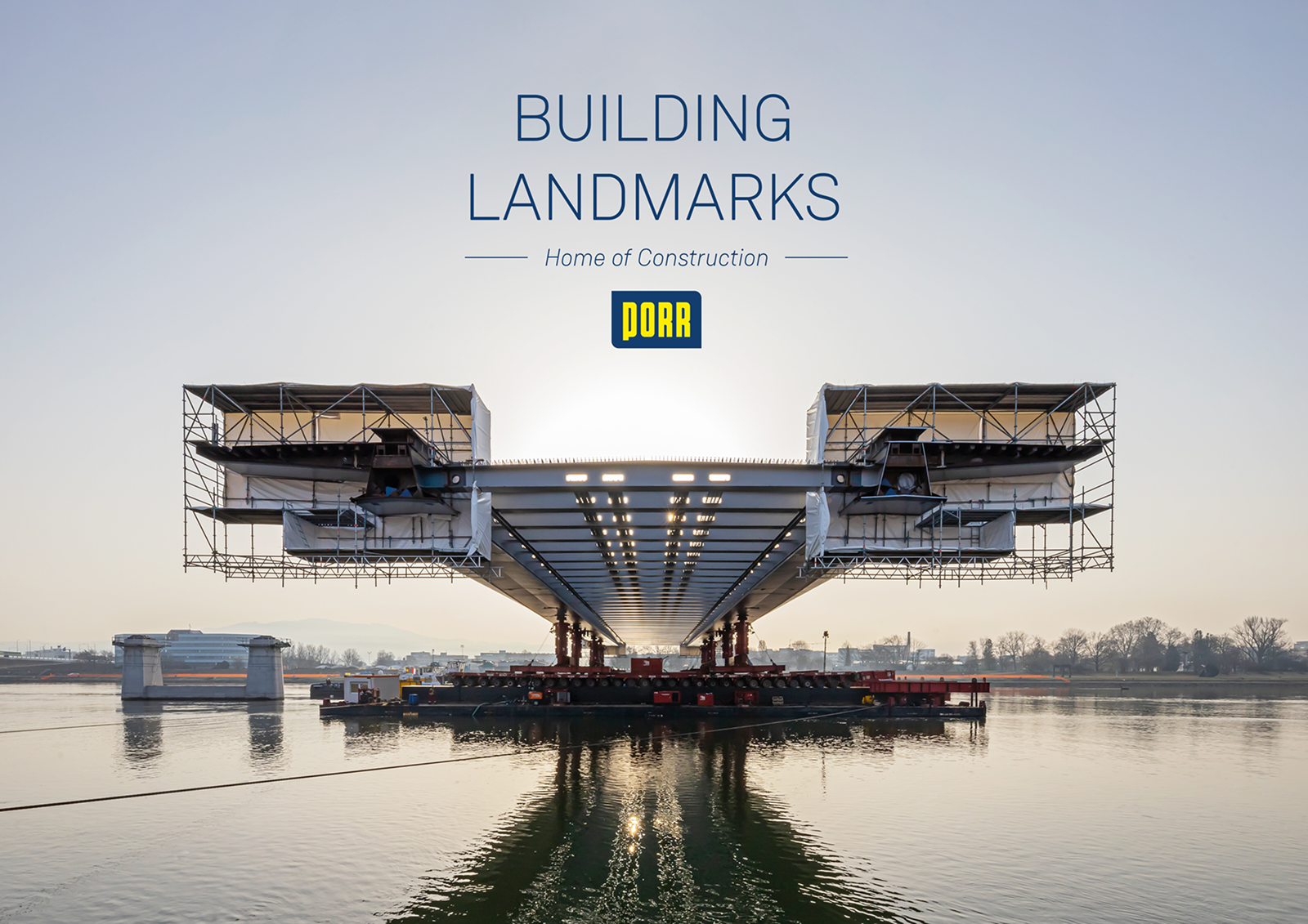 PORR Building Landmarks campaign visual