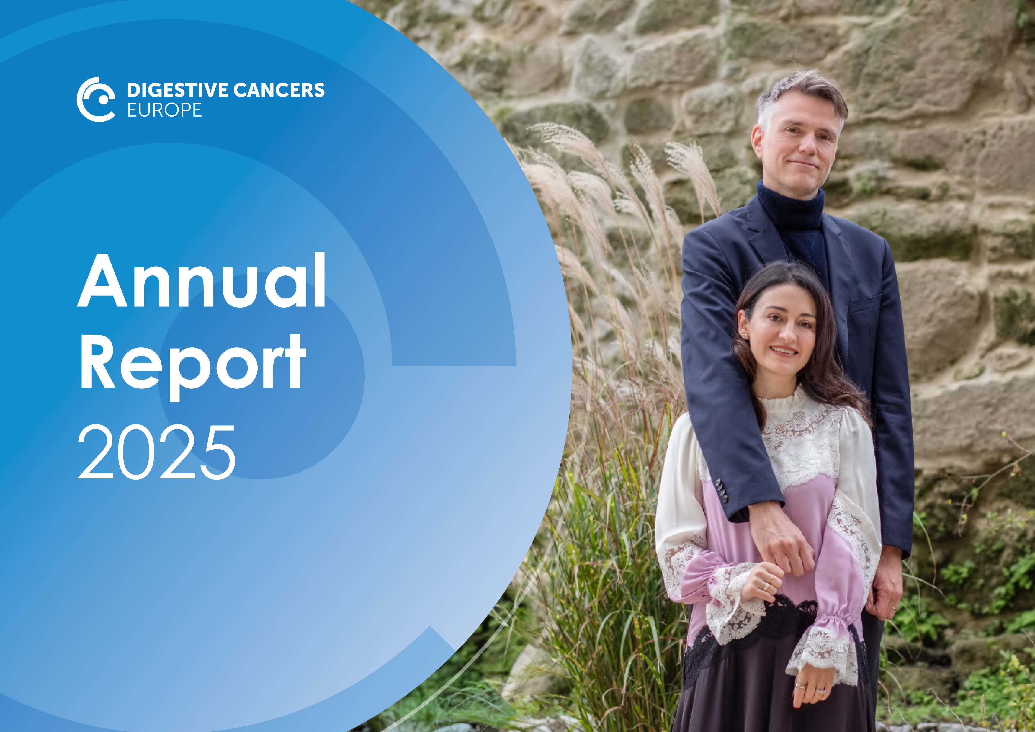 Digestive Cancers Europe Annual Report 2025 cover