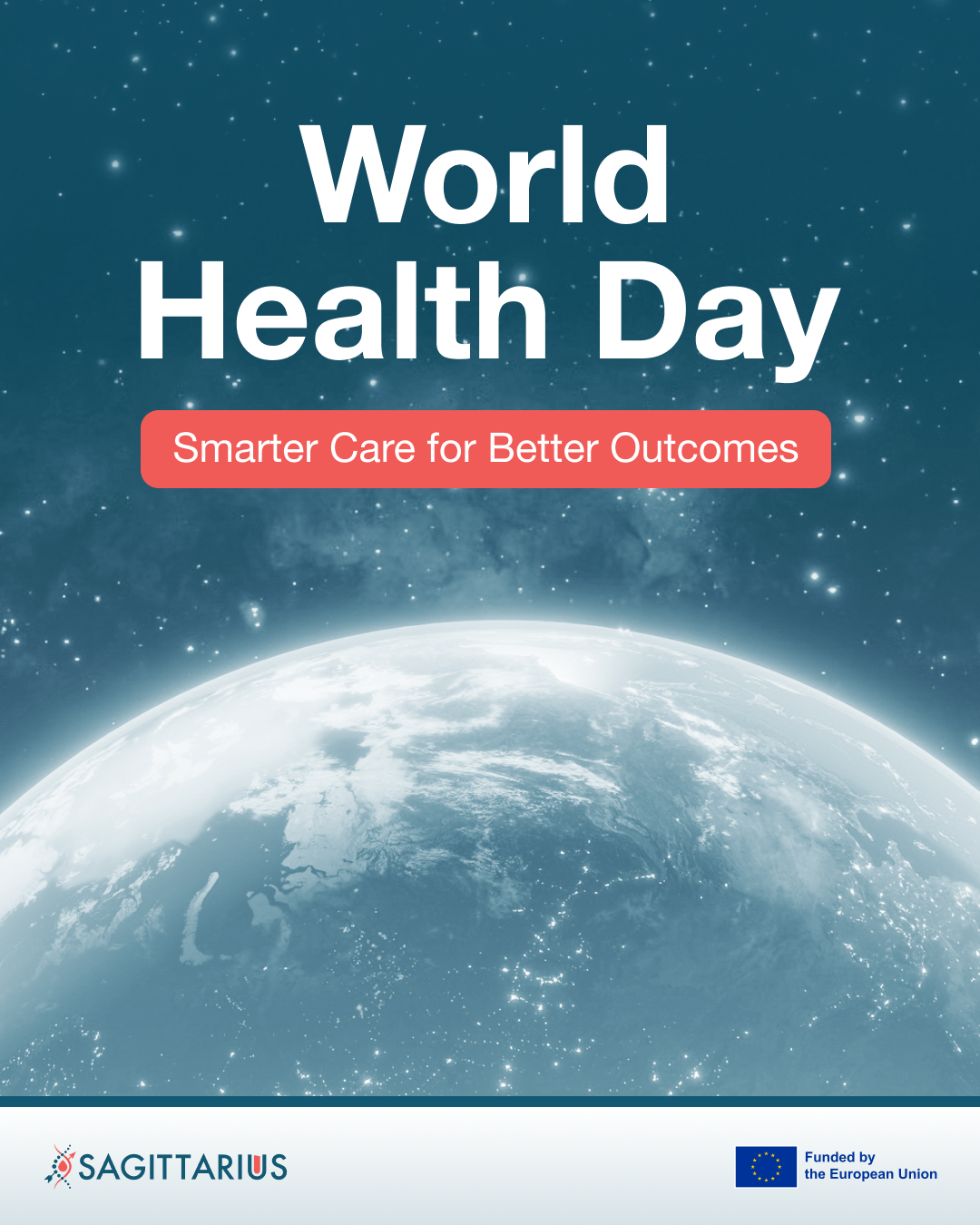 Sagittarius World Health Day social media carousel