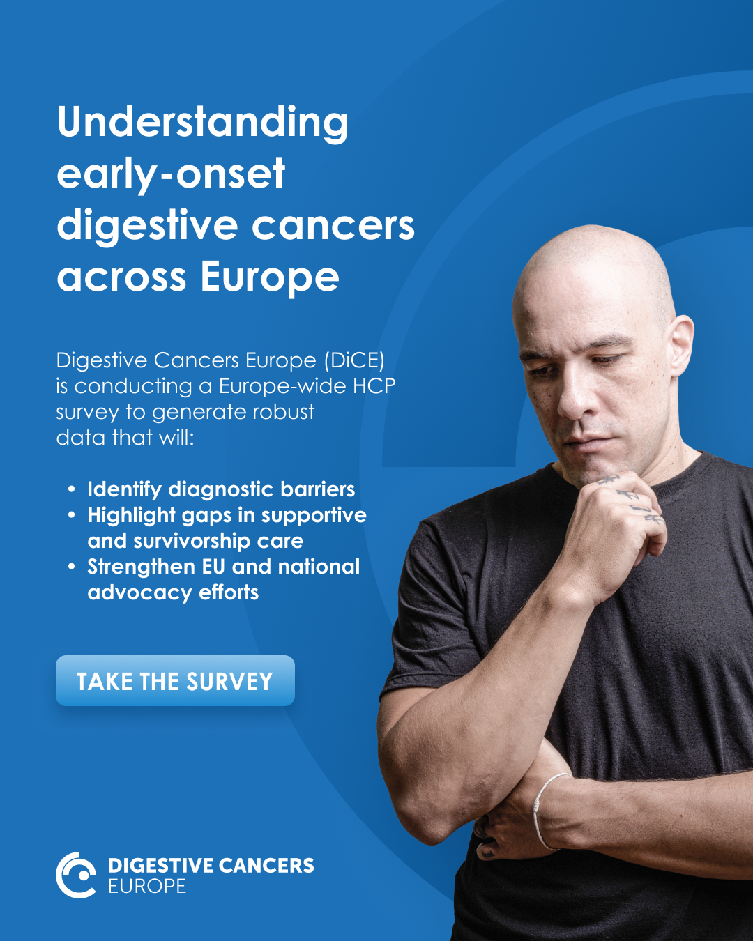 Digestive cancer early diagnosis survey ad