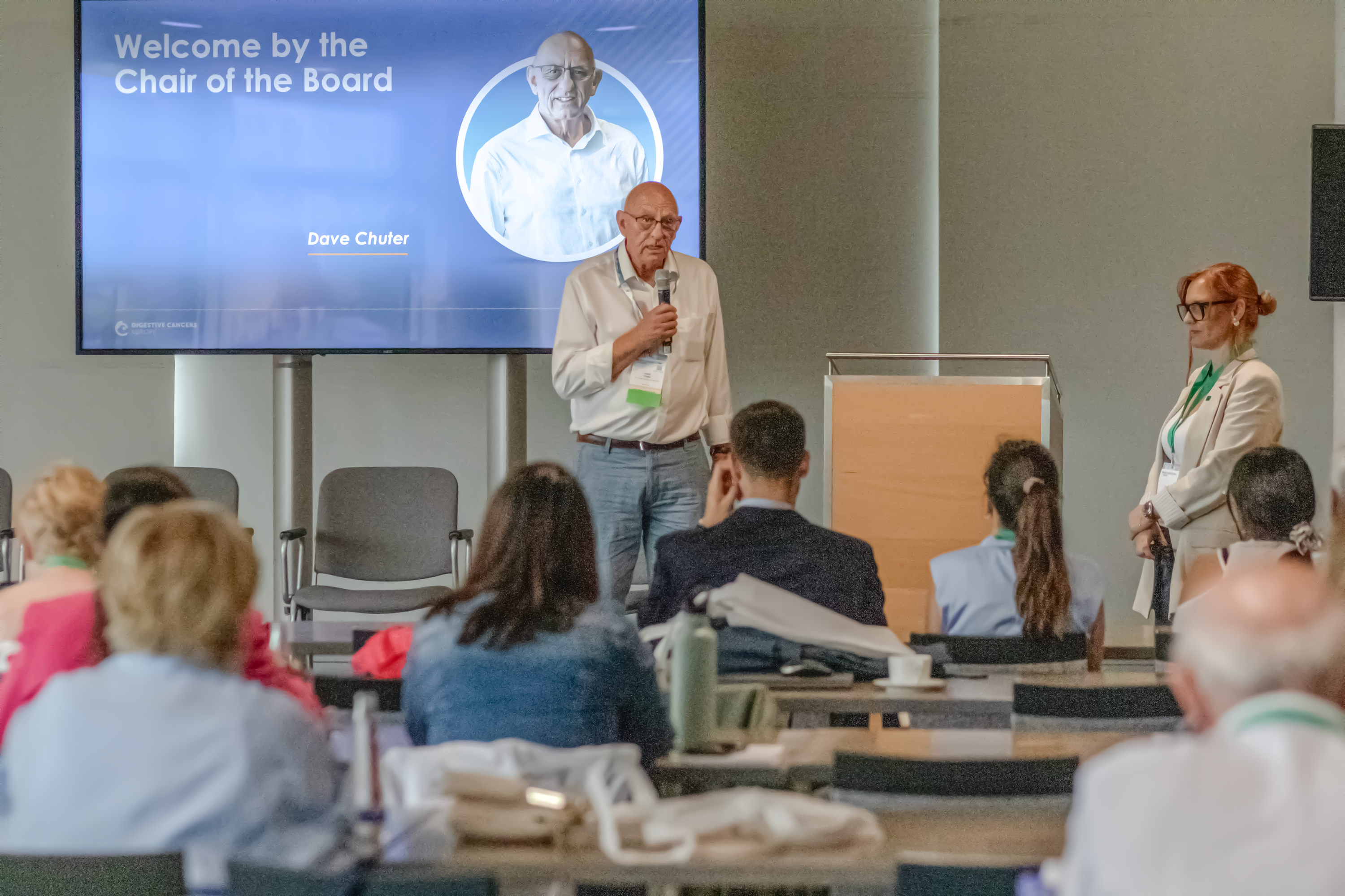 DiCE Masterclass presentation during the event