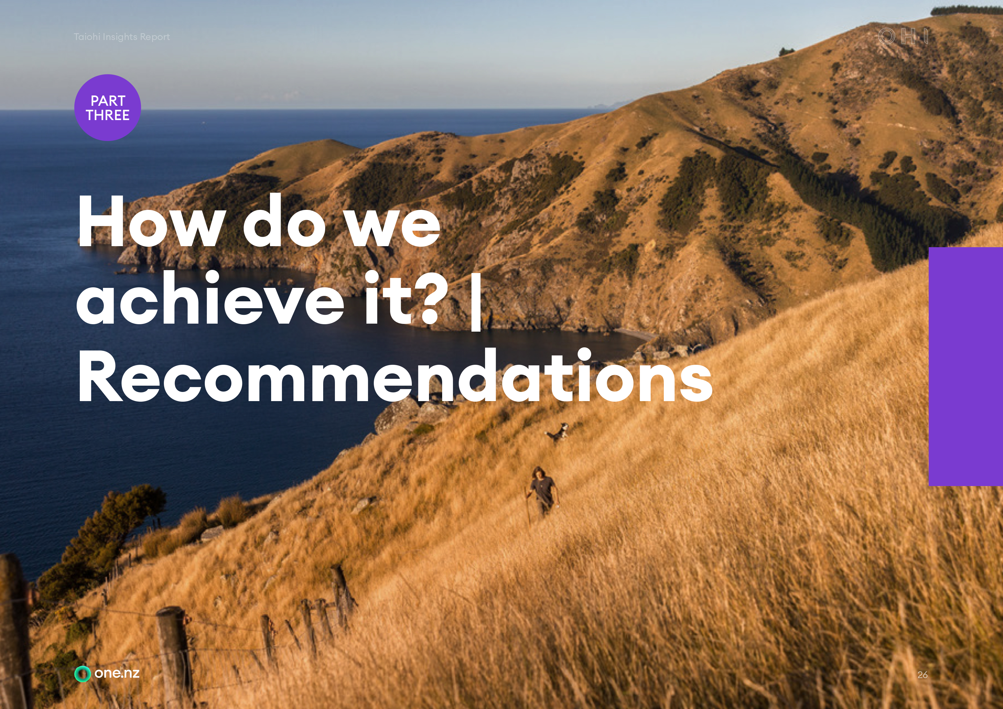 One.nz recommendations report cover