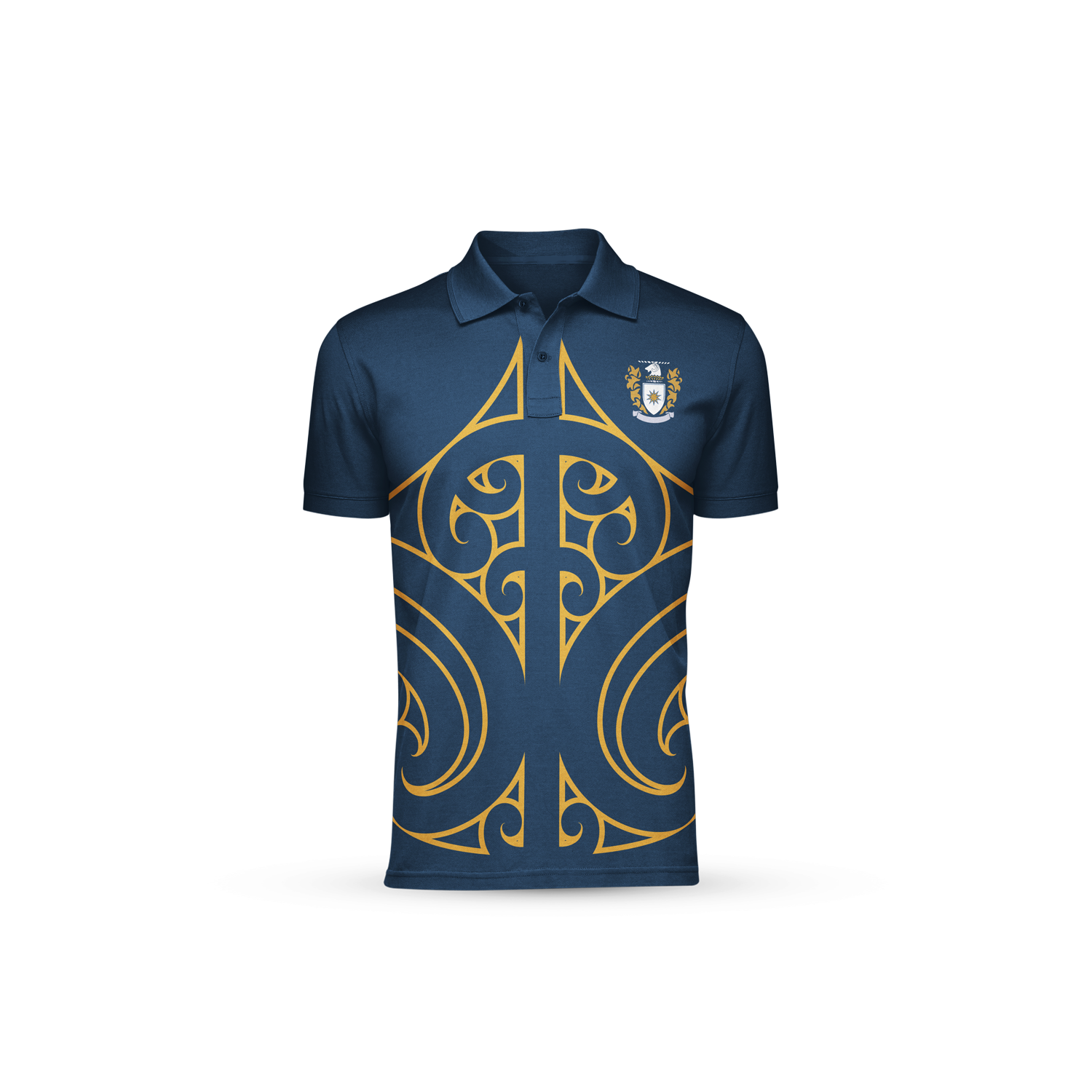 Massey University navy polo shirt